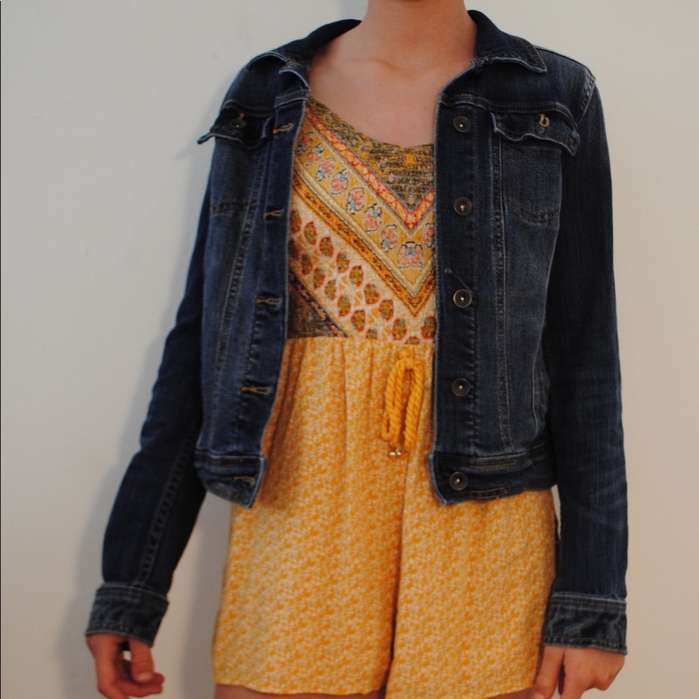 Versatile Mustard Yellow Romper ⭐️